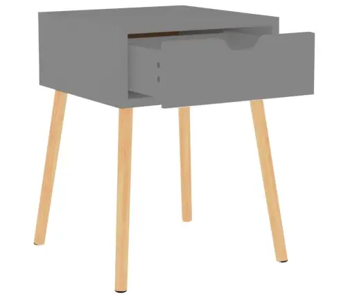 Öökapid 2 Tk, Hall, 40X40X56 cm Tehispuit