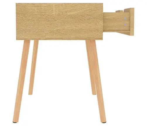 Naktsskapītis, Ozolkoka Krāsa, 40X40X56 Cm, Inženierijas Koks Vidaxl