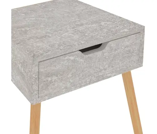 Öökapp, Betoonhall, 40 X 40 X 56 cm Tehispuit