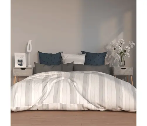 Naktsskapīši, 2 Gab., Pelēki, 40X40X56 Cm, Inženierijas Koks Vidaxl Naktsskapīši, 2 Gab., Pelēki, 40X40X56 Cm, Inženierijas Koks Vidaxl