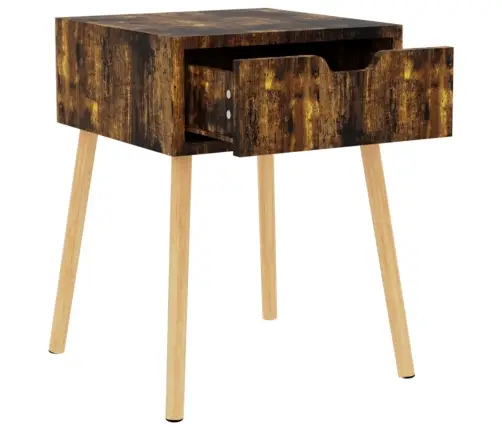 Naktsskapīši, 2 Gb., Koka Krāsa, 40X40X56 Cm, Inženierijas Koks Vidaxl