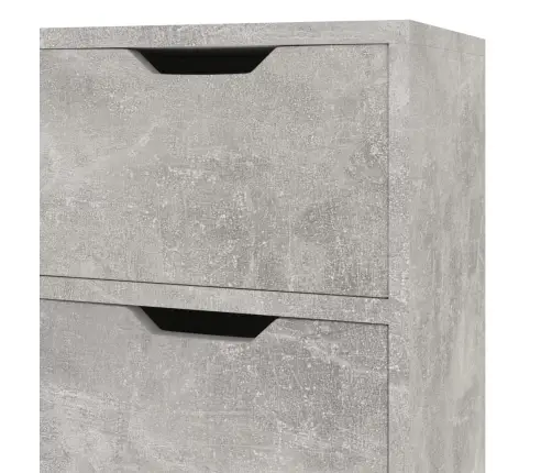 Puhvetkapp, Betoonhall, 90X30X72 cm Tehispuit