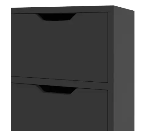 Kumode, Spīdīgi Melna, 90X30X72 Cm, Inženierijas Koks Vidaxl