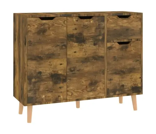 Kumode, Ozolkoka Krāsā, 90X30X72 Cm, Inženierijas Koks Vidaxl