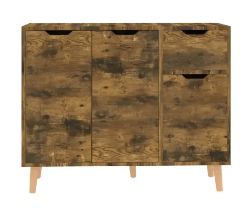 Kumode, Ozolkoka Krāsā, 90X30X72 Cm, Inženierijas Koks Vidaxl