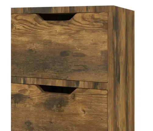 Kumode, Ozolkoka Krāsā, 90X30X72 Cm, Inženierijas Koks Vidaxl