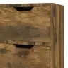 Kumode, Ozolkoka Krāsā, 90X30X72 Cm, Inženierijas Koks Vidaxl