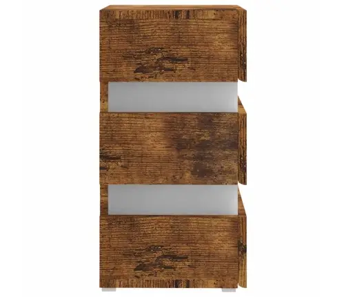 Naktsskapītis, Ozolkoka Krāsa, 45X35X67 Cm, Inženierijas Koks Vidaxl