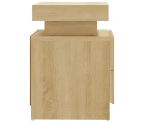 Naktinė Spintelė, Sonoma Ąžuolo, 45X35X52cm Apdirbta Mediena