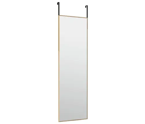 Uksepeegel, Kuldne, 30 X 100 cm Klaas Ja Alumiinium