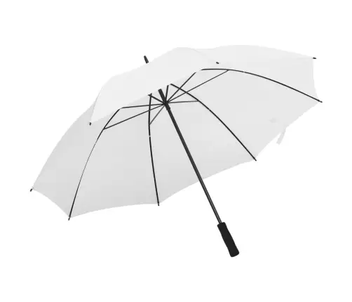 Lietussargs, Balts, 130 Cm Vidaxl