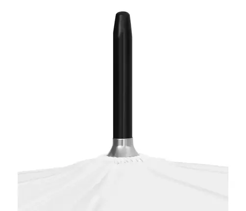 Lietussargs, Balts, 130 Cm Vidaxl