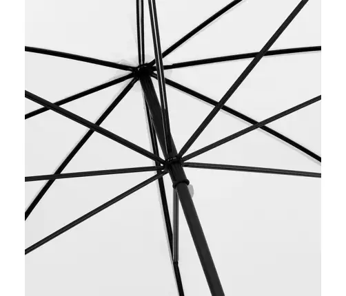 Lietussargs, Balts, 130 Cm Vidaxl