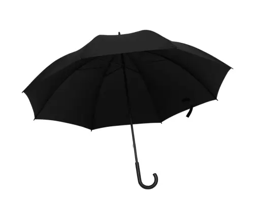 Lietussargs, Melns, 130 Cm Vidaxl