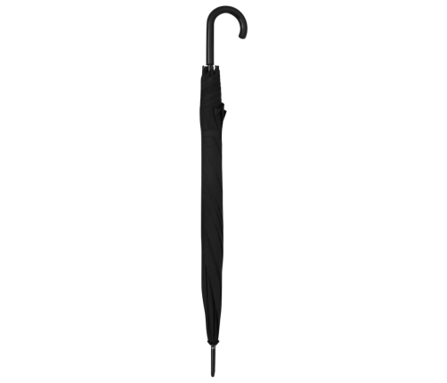 Lietussargs, Melns, 130 Cm Vidaxl