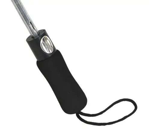 Lietussargs, Automātiska Aiztaisīšanās, 124 Cm, Melns Vidaxl