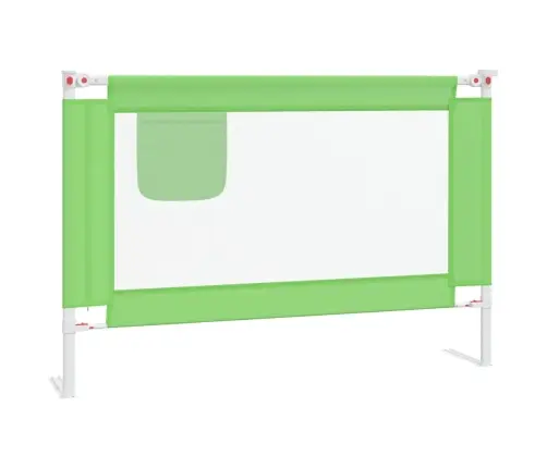 Apsauginis Turėklas Vaiko Lovai, Žalias, 100X25cm Audinys