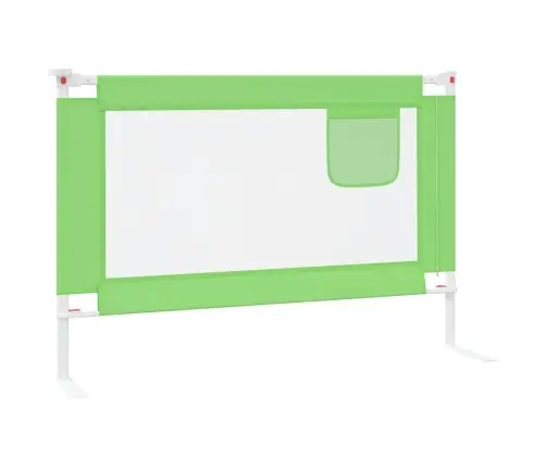 Apsauginis Turėklas Vaiko Lovai, Žalias, 100X25cm Audinys