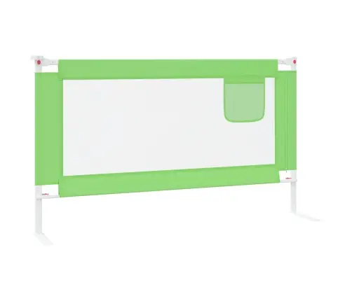 Apsauginis Turėklas Vaiko Lovai, Žalias, 140X25cm Audinys