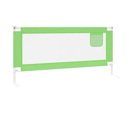 Apsauginis Turėklas Vaiko Lovai, Žalias, 200X25cm Audinys