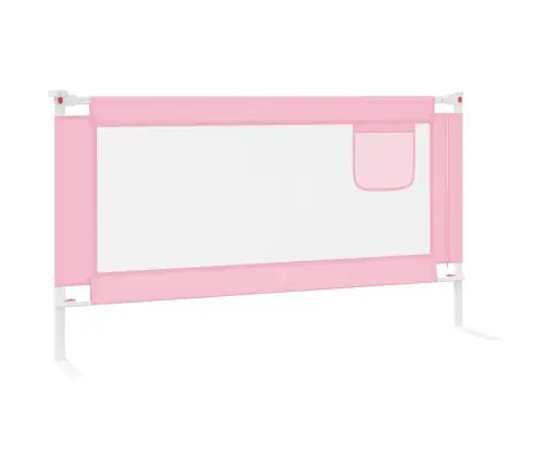 Voodipiire Väikelapse Voodile, Roosa, 150 X 25 cm Kangas