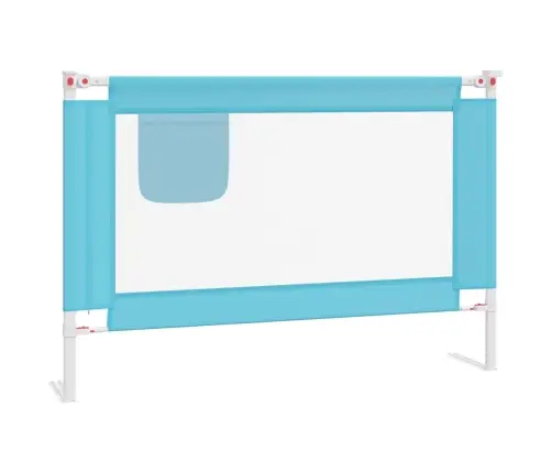Bērnu Gultas Aizsargbarjera, Zila, 100X25 Cm, Audums Vidaxl