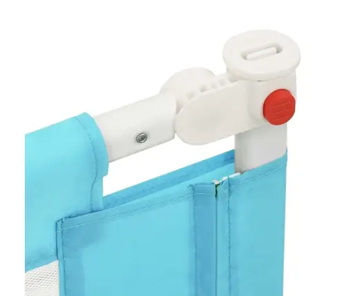 Bērnu Gultas Aizsargbarjera, Zila, 160X25 Cm, Audums Vidaxl