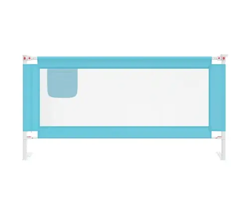 Apsauginis Turėklas Vaiko Lovai, Mėlynas, 180X25cm Audinys