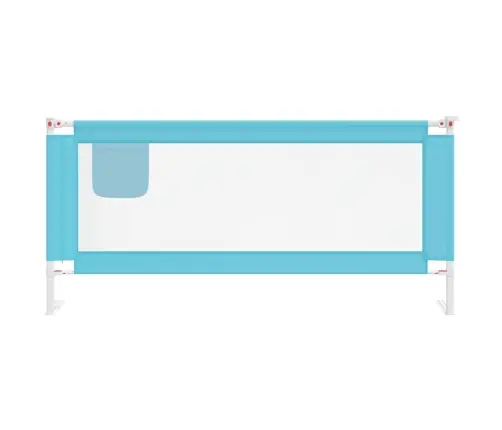 Apsauginis Turėklas Vaiko Lovai, Mėlynas, 200X25cm Audinys