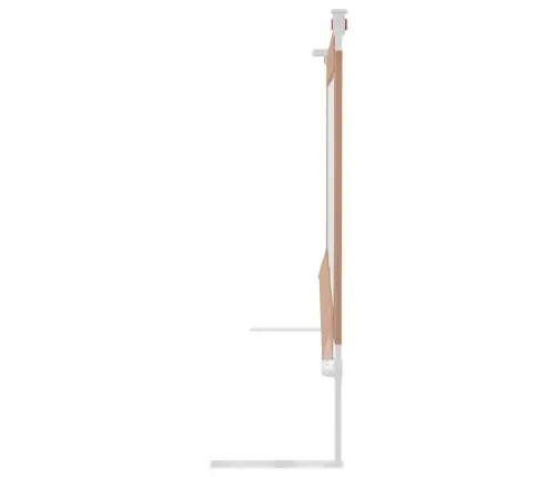 Bērnu Gultas Aizsargbarjera, Pelēkbrūna, 90X25 Cm, Audums Vidaxl