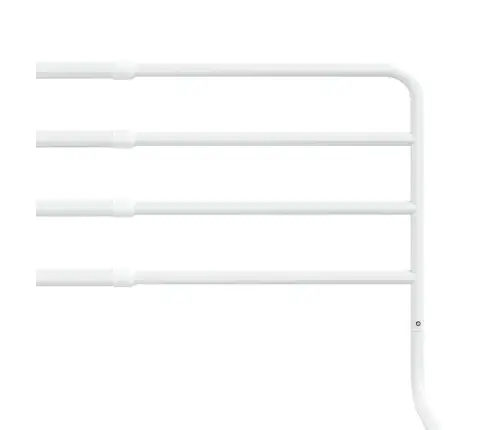 Voodipiire Väikelapse Voodile, Valge, (76-137)X55 cm Raud