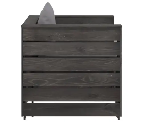 2-Daļīgs Dārza Atpūtas Mēbeļu Komplekts Ar Matračiem, Koks Vidaxl