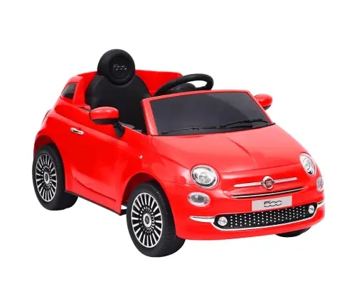 Elektriska Bērnu Automašīna Fiat 500, Sarkana Vidaxl