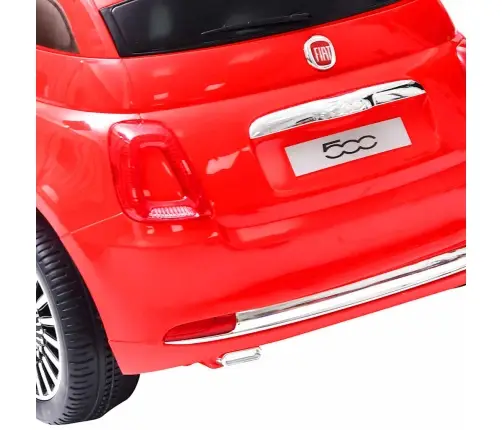 Elektriska Bērnu Automašīna Fiat 500, Sarkana Vidaxl