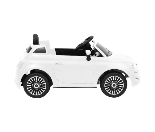 Elektriska Bērnu Automašīna Fiat 500, Balta Vidaxl