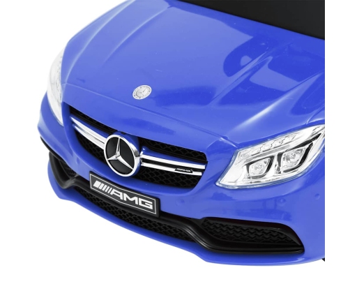 Stumjams Rotaļu Auto, Mercedes-Benz C63, Zils Vidaxl