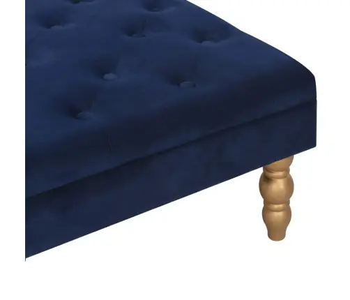 Soliņš, Tumši Zils, 60X60X36 Cm, Samts Vidaxl