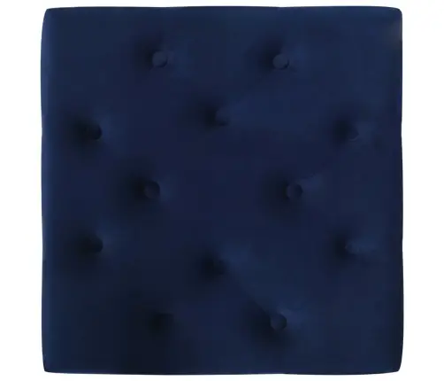 Soliņš, Tumši Zils, 60X60X36 Cm, Samts Vidaxl