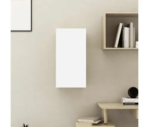 Tv Skapītis, Balts, 30,5X30X60 Cm, Inženierijas Koks Vidaxl