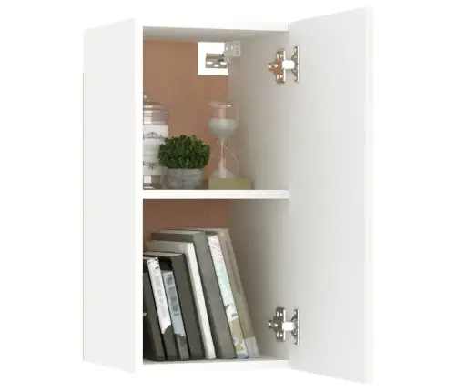 Tv Skapītis, Balts, 30,5X30X60 Cm, Inženierijas Koks Vidaxl