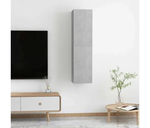 Tv Skapīši, 2 Gb., 30,5X30X60Cm, Betonpelēki, Inženierijas Koks Vidaxl