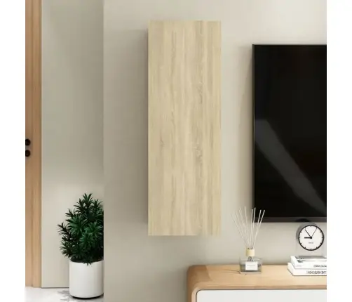 Tv Skapītis, 30,5X30X90 Cm, Ozola, Inženierijas Koks Vidaxl