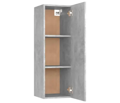 Tv Skapītis, 30,5X30X90 Cm, Betonpelēks, Inženierijas Koks Vidaxl