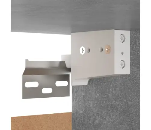 Tv Skapītis, 30,5X30X90 Cm, Betonpelēks, Inženierijas Koks Vidaxl