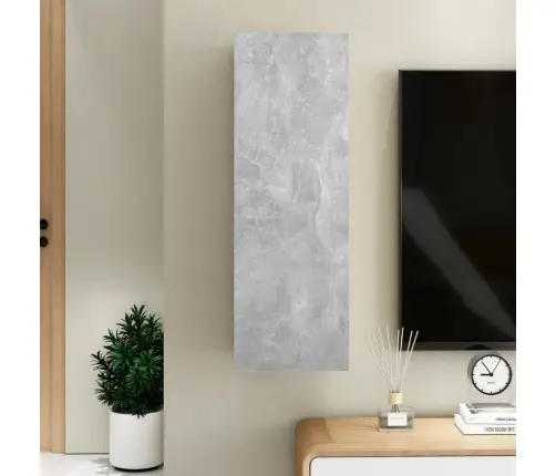 Tv Skapītis, 30,5X30X90 Cm, Betonpelēks, Inženierijas Koks Vidaxl