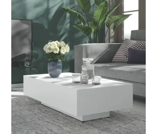 Kohvilaud, Valge, 100 X 49,5 X 31 cm Tehispuit