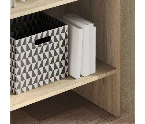 Grāmatu Plaukts, Ozolkoka Krāsa, 60X35X180Cm, Inženierijas Koks Vidaxl