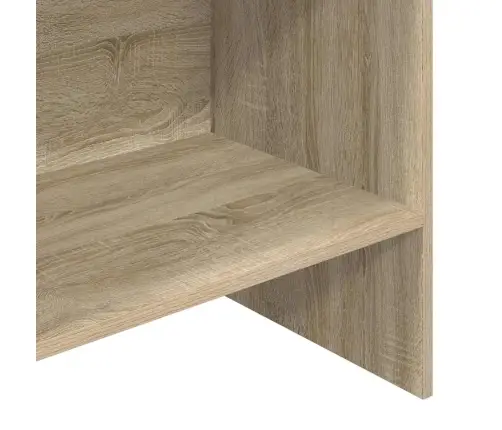 Grāmatu Plaukts, Ozolkoka Krāsa, 60X35X180Cm, Inženierijas Koks Vidaxl