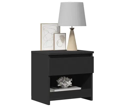 Öökapp, Must, 40 X 30 X 39 cm Tehispuit