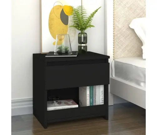 Öökapp, Must, 40 X 30 X 39 cm Tehispuit